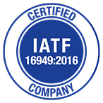 IATF 16949:2016 Certified Company